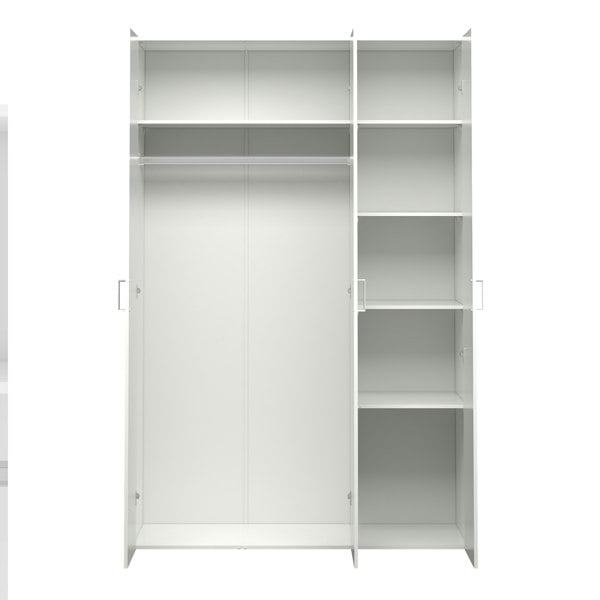 Furniture To Go Space Wardrobe with 3 doors White 1750