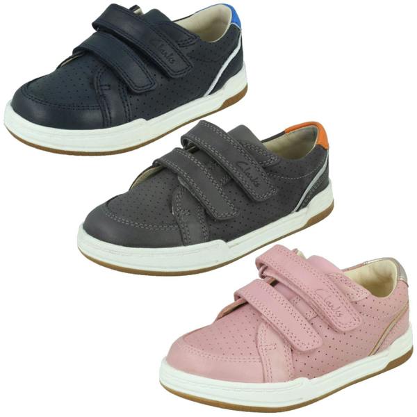 Clarks Childrens Clarks Casual Trainers Fawn Solo