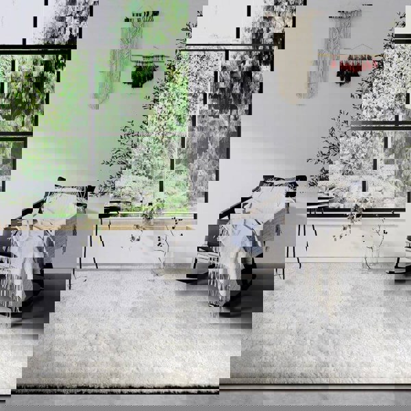 Myk Olaf High Pile Rug Plain Design