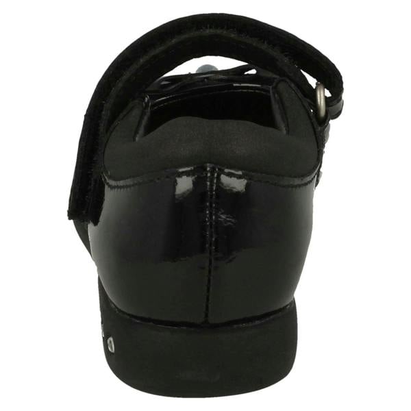 Clarks Girls Clarks Bow Detail School Shoes Prime Skip