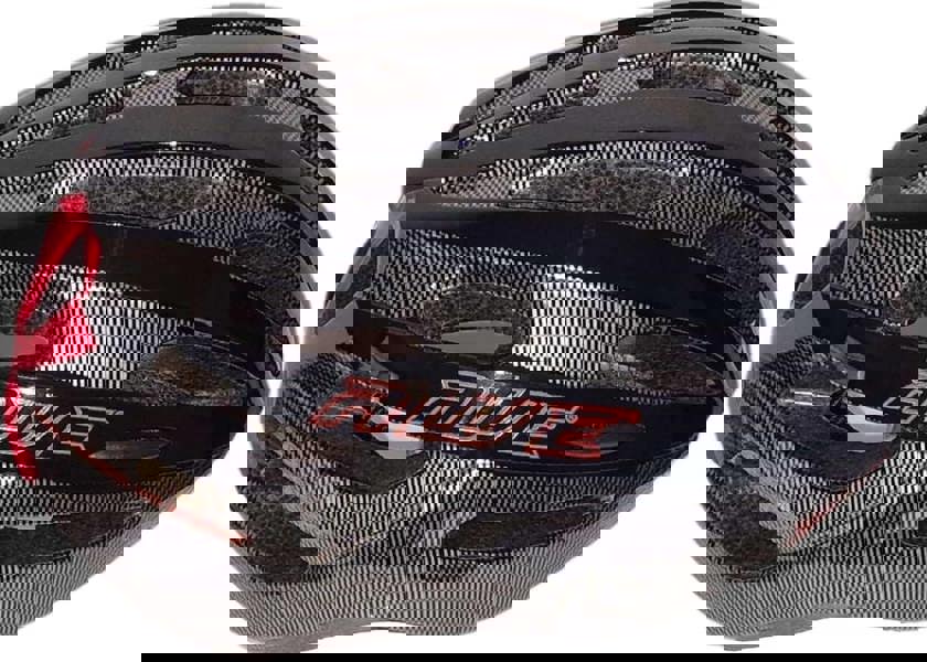 AweSprint In Mould Adult Bike Helmet Medium 55-58cm Black/Carbon/Red