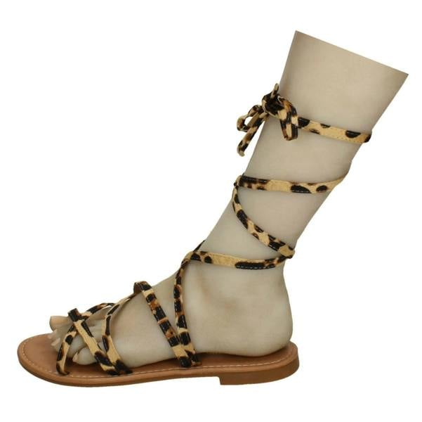 Savannah Ladies Savannah Strappy Flat Sandals F00361