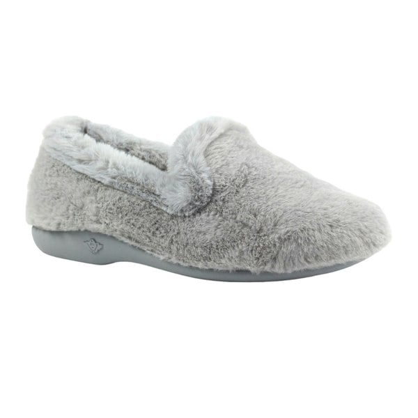 Lunar Women's Frito Slippers - Grey