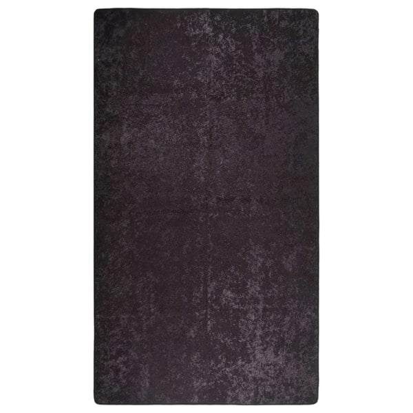 Berkfield Rug Washable 190x300 cm Anthracite Anti Slip