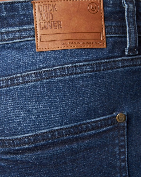 Duck and Cover Janstar Straight Leg Jeans Dark Wash