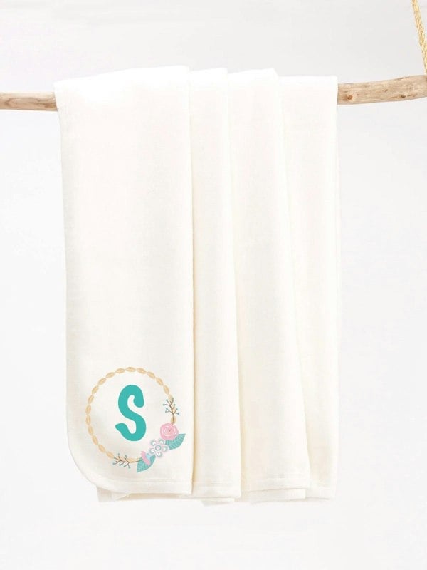 Special Personalised Receiving Blanket