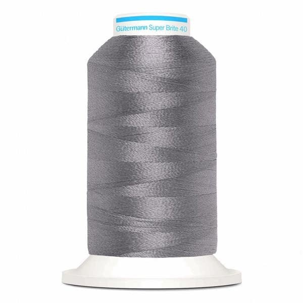 Gutermann Super Brite Polyester 40 Embroidery Thread 1000m Polyester Thread Suitable For Embroidery