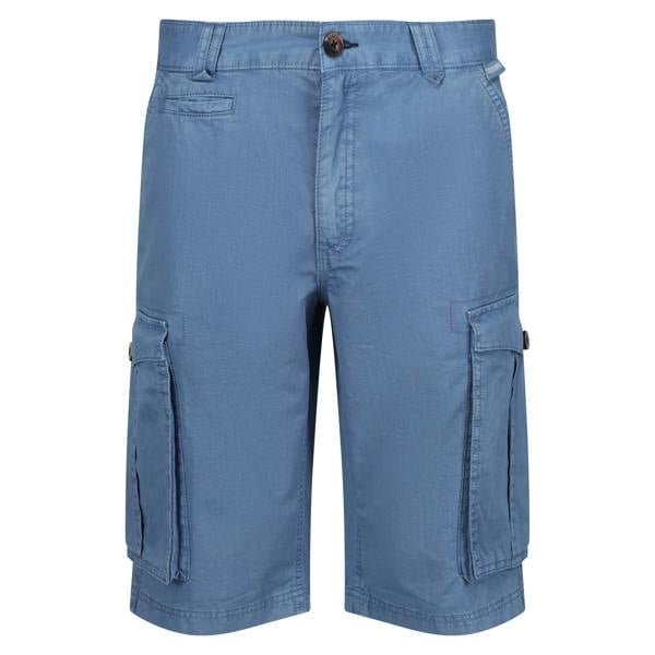 Regatta Mens Shorebay Vintage Cargo Shorts - Coronet Blue - 