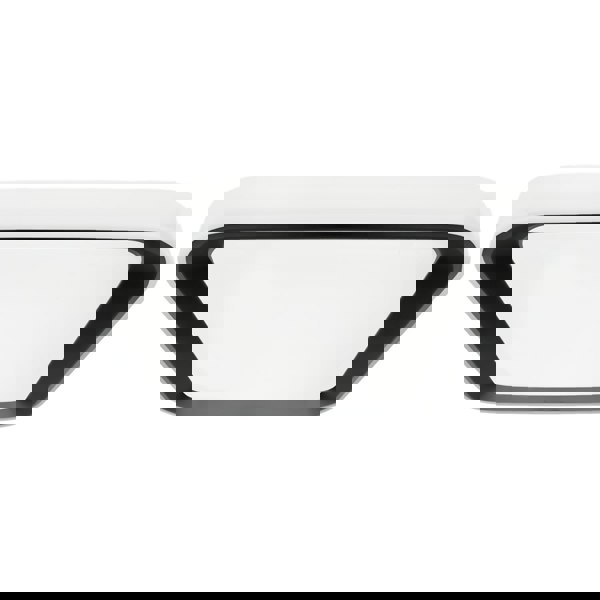 Milagro Quadro LED Ceiling Lamp  Black 40cm Stylish Modern Powerful Economical Full Remote Control