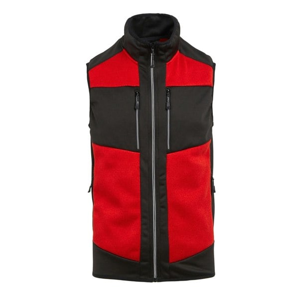 Regatta Mens E-Volve Stretch Body Warmer - Classic Red/Black