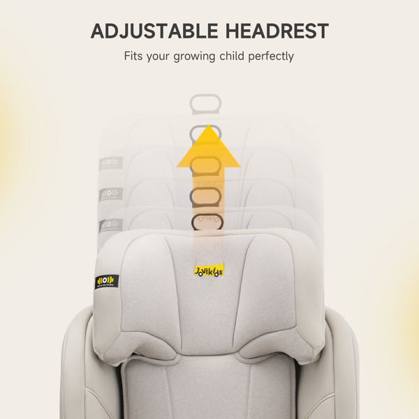 JoviKids Leon Booster Seat - Milkstone