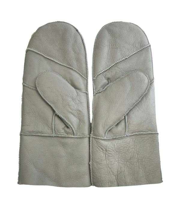 Infinity Leather Womens Genuine Real Sheepskin Leather Mittens Warm Gloves