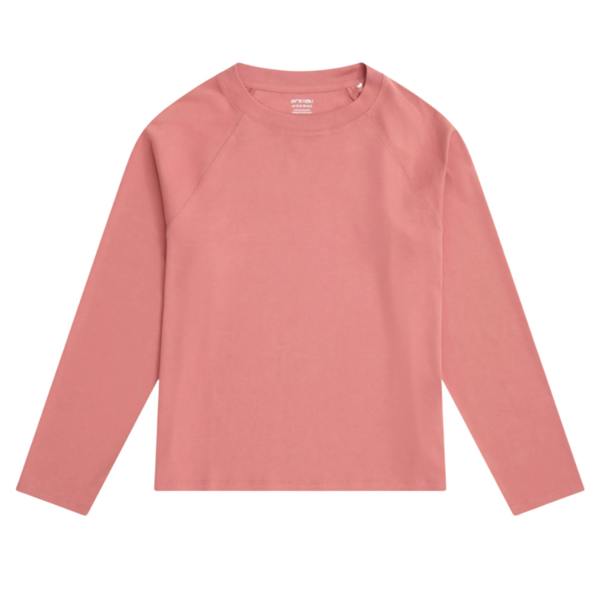 Animal Womens/Ladies Ashleigh Long-Sleeved T-Shirt - Dark Pink - 