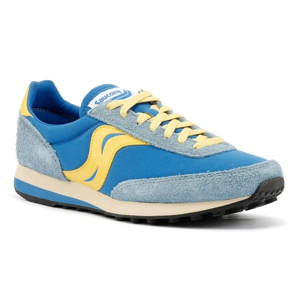 Saucony - S70883-1 Unisex Trainers 80 OG - Blue/Mustard