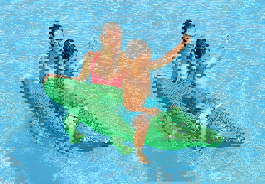 Inflatable Crocodile