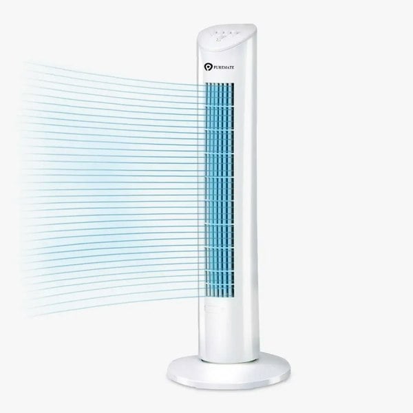 PureMate 31" Oscillating Tower Fan with Aroma Function