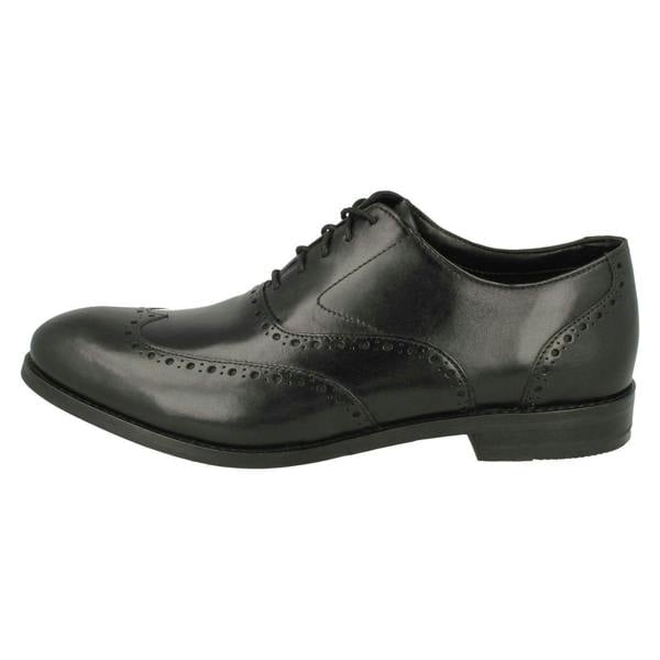 Clarks Mens Clarks Brogue Detailed Lace Up Shoes Edward Walk