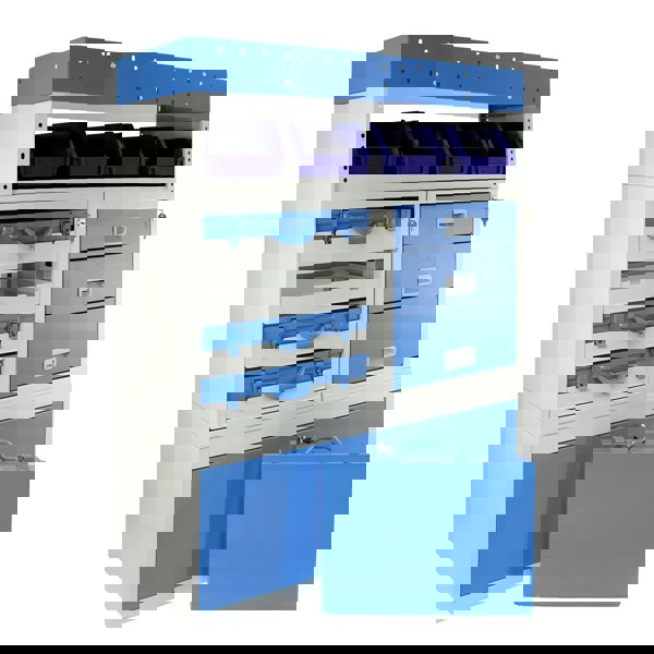 Monster Racking Tempest Metal Van Shelving Bundle