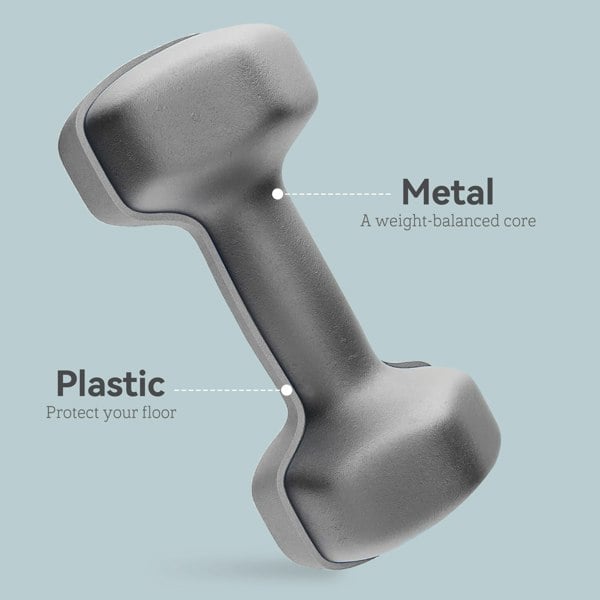 Rubber Dumbbell