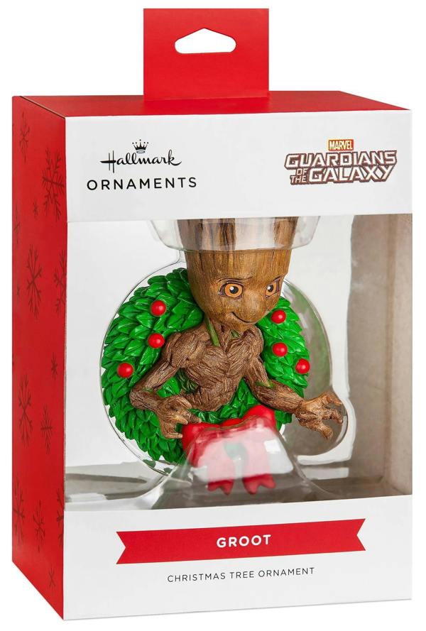 Marvel: Guardians of the Galaxy - Groot & Christmas Wreath Christmas Tree Ornament