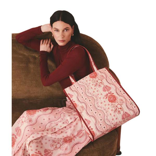 Cath Kidston Spitalfields Book Bag - Pink - 