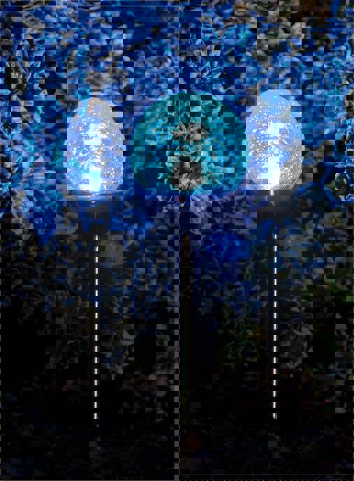 Luxform Solar Pilar Garden Spike Stainless Steel