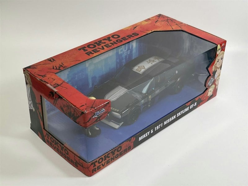 Jada Tokyo Revengers Mikey Figure and 1971 Nissan Skyline GT-R 1:24 Scale Jada 253255064