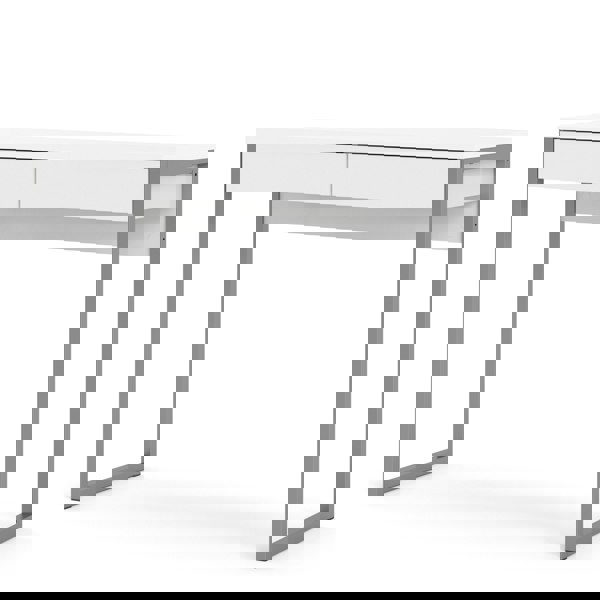 Furniture To Go Function Plus Desk 2 Drawers in White High Gloss
