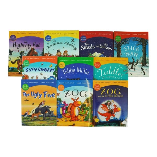 Julia Donaldson & Axel Scheffler Early Readers 10 Books Collection Set