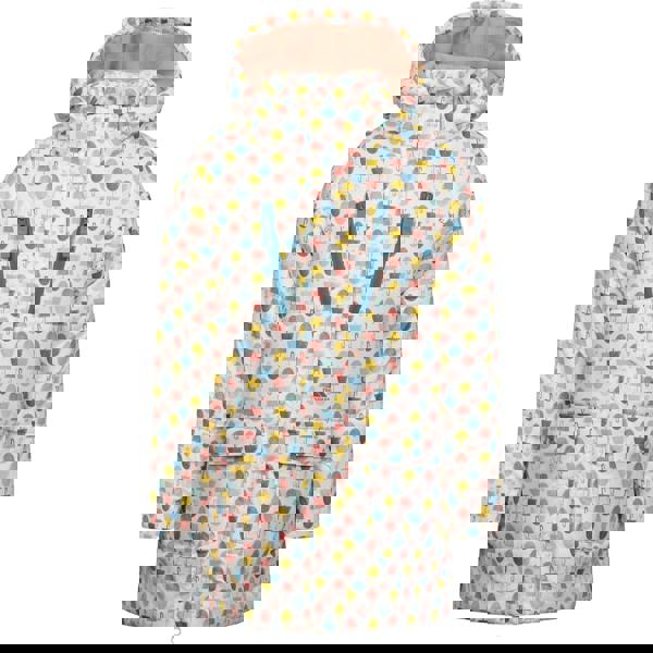 Trespass Girls Suzzee Casual Jacket - White/Multicoloured