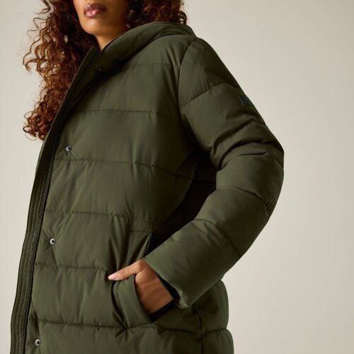 Regatta Womens/Ladies Nehiala Quilted Jacket - Dark Khaki