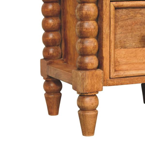 Artisan Furniture Barley Twist 2-Drawer Bedside