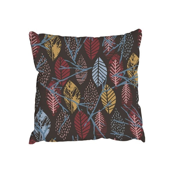 Benjamin Tate Design Abstract autumn leaves (Outdoor Cushion)