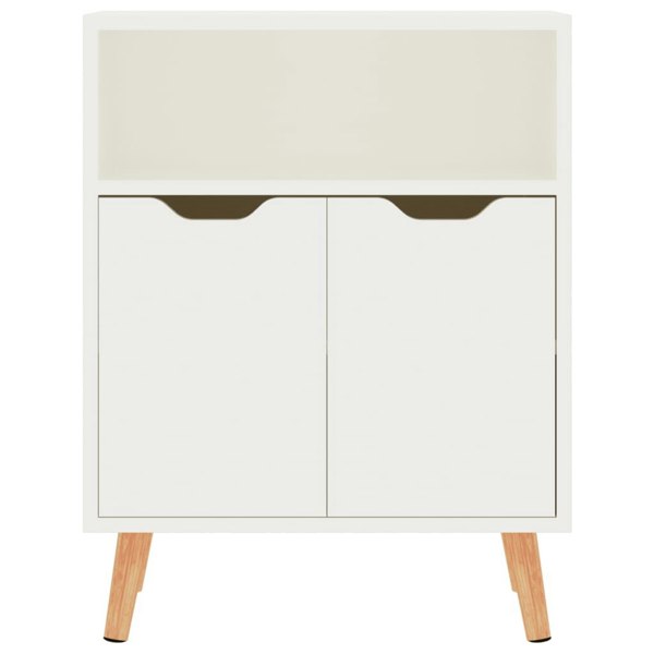 Berkfield Sideboard High Gloss White 60x30x72 cm Engineered Wood