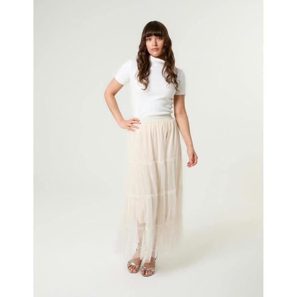 Blue Vanilla Long Layered Skirt