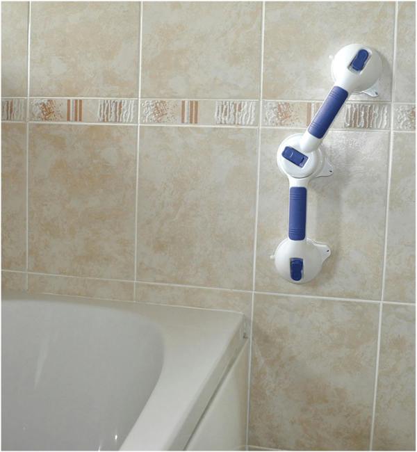 Aidapt Dual Pointed Vacuum Seal Suction Safety Rail
