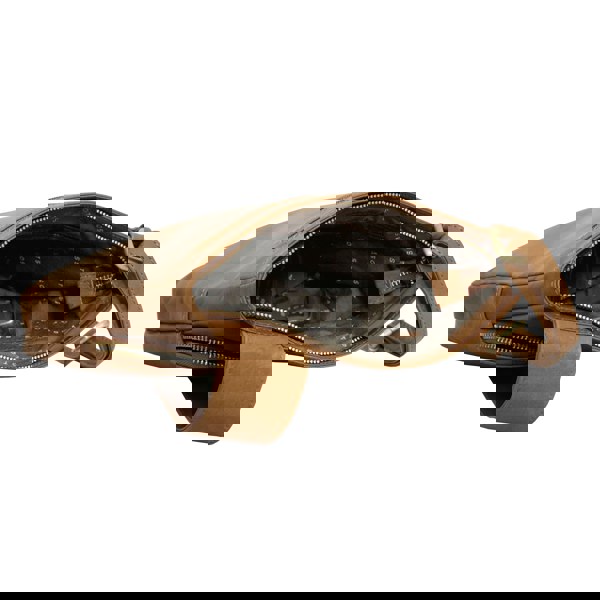 Assots London 'CANARY' TAN Vintage Leather Crossbody bag