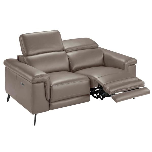 Angel Cerdá Relax sofa in mink leather 6105/6106