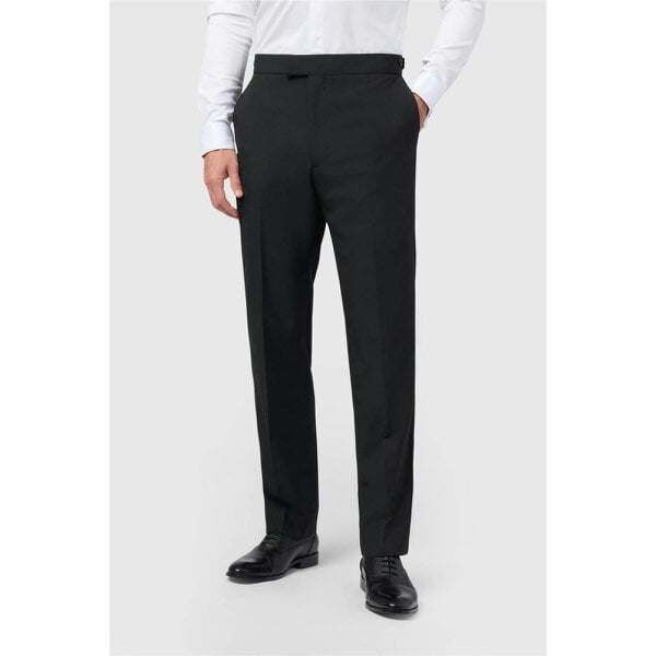 Alexandre Silver Alexandre Regular Fit Ellerton Black Trousers