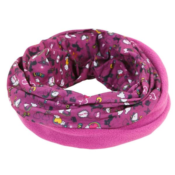 Trespass Childrens/Kids Callaghan Neckwarmer - Unicorn Print - 
