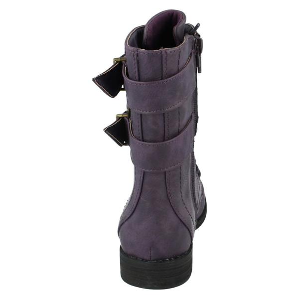 Spot On Girls Spot On Boots With Buckle Design