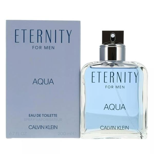 Calvin Klein CK Eternity Aqua Mens EDT 200ml Fragrance