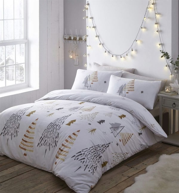 Portfolio Home Christmas Trees Duvet Cover Set