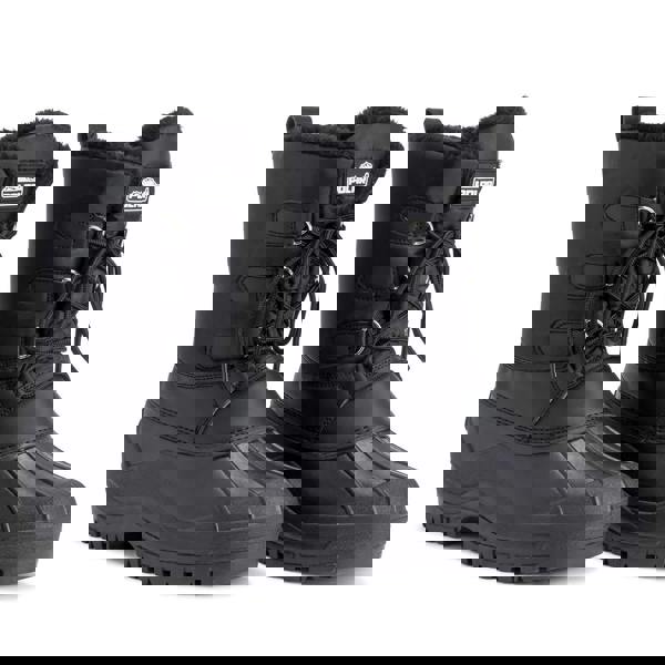 VIVA Polar Mens Muck Lace Up Short Nylon Winter Snow Rain Duck Boots