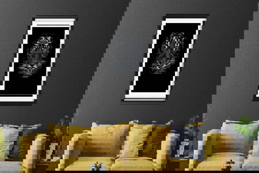 Tiger framed art print