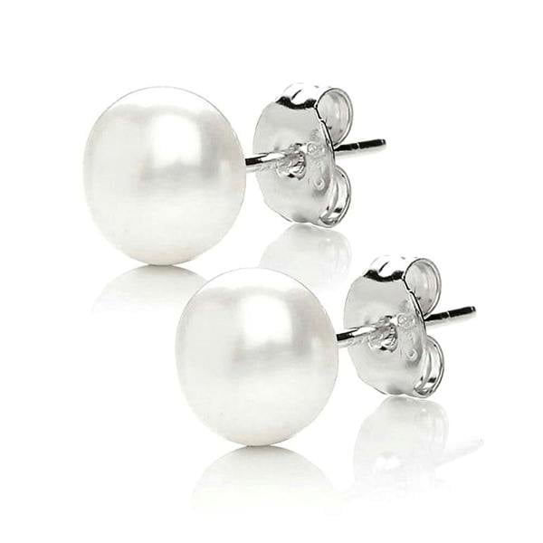 Aye Do Gifts Pale Ivory Freshwater Pearl Stud Earrings