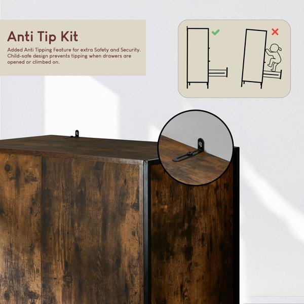 Vida Designs Brooklyn 2 Door Wardrobe