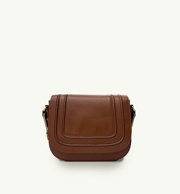 Apatchy London The Mimi Maxi Tan Leather Bag