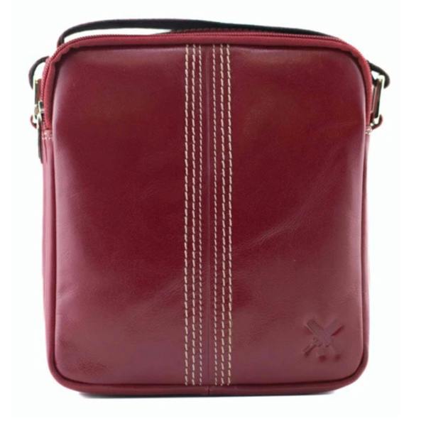 Mala Leather Edgbaston Cricket Mini Genuine Leather Crossbody Bag