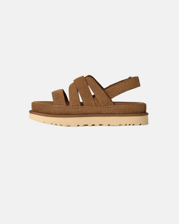 UGG Goldenstar Gleam Womens Sandals - Chestnut | CHO | Designer Womens Sandals
